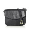 Kožená crossbody kabelka Marco Mazzini 2M48 černá
