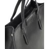 Kožená kufříková kabelka Marco Mazzini M12152 černá