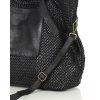 Kožená kabelka Marco Mazzini M243 černá
