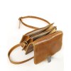 Kožená crossbody kabelka Marco Mazzini MM250 camel