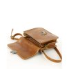 Kožená crossbody kabelka Marco Mazzini MM250 camel
