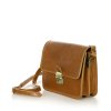 Kožená crossbody kabelka Marco Mazzini MM250 camel