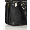 Kožená crossbody kabelka Marco Mazzini MM250 černá