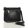 Kožená crossbody kabelka Marco Mazzini MM250 černá