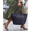 Luxusní shopper bag Marco Mazzini G12404 černá