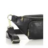 Kožená ledvinka Marco Mazzini MM249 černá