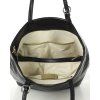 Kožená shopper bag kabelka Marco Mazzini G12399  černá