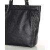 Kožená shopper bag kabelka Marco Mazzini G12399  černá
