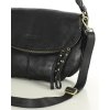 Kožená kabelka Marco Mazzini MM121 černá