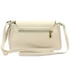 Kožená crosbody kabelka Gregorio 1746 světle béžová