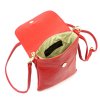 Kožená crossbody kabelka Gregorio 1747 červená