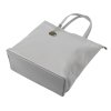 Kožená shopper bag kabelka Gregorio 1748 šedá