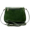 Kožená crossbody kabelka Florence 21TMP zelená