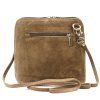 Kožená crossbody kabelka Vera Pelle 1703