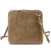 Kožená crossbody kabelka Vera Pelle 1703