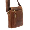 Pánská kožená taška Nordee MSD-03 GM09 hnědá