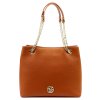Kožená kabelka přes rameno Gregorio 1721 camel