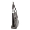 Kožená shopper bag kabelka Luka 24-056 šedá