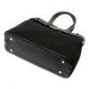 Kožená kufříková kabelka Luka 24-053 černá