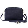 Kožená crossbody kabelka Luka 24-066 modrá
