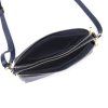 Kožená crossbody kabelka Luka 24-066 modrá