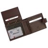 Pánská kožená peněženka Albatross SN 2215 Z RFID hnědá