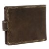 Pánská kožená peněženka Nordee BJORN N992L hnědá