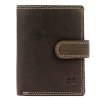 Pánská kožená peněženka Nordee BJORN N4L hnědá