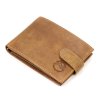 Pánská kožená peněženka EL FORREST 851-08 camel
