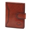Pánská kožená peněženka EL FORREST 864-29 hnědá