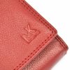 Dámská kožená peněženka Money Kepper 12137 RFID červená