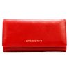 Dámská kožená peněženka Gregorio IT-100 červená