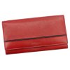 Dámská kožená peněženka Albatross GN LW-L01 PIPE červená