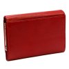 Dámská kožená peněženka Albatross GN LW-M02 červená