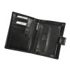 Pánská kožená peněženka Rovicky PC-104L-BAR RFID černá