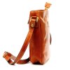 Kožená crossbody kabelka Florence 53 camel