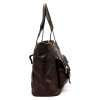 Kožená kabelka Vitntage Style 024-02 tmavě hnědá