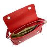 Kožená kabelka Pierre Cardin 1983 FRZ červená