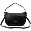Kožená kabelka Pierre CardinPierre Cardin 55094 FRZ černá