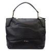 Kožená kufříková kabelka Pierre Cardin 55092 FRZ černá