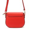 Kožená crossbody kabelka Luka 20-058 červená