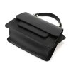 Kožená kufříková kabelka Luka 24-064 černá