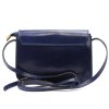 Kožená crossbody kabelka Florence 67 modrá