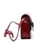 Kožená crossbody kabelka Florence 67 vínová