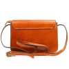 Kožená crossbody kabelka Florence 67 camel