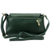 Kožená crosbody kabelka Gregorio 1746 zelrná