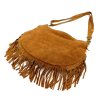 Kožená crossbody kabelka Luka 24-093 camel