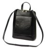 Dámský kožený batoh Patrizia 518-014 černý