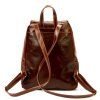 Dámský kožený batoh Florence 2007 hnědý