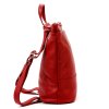 Dámský kožený batoh Luka 24-032 V2 červený